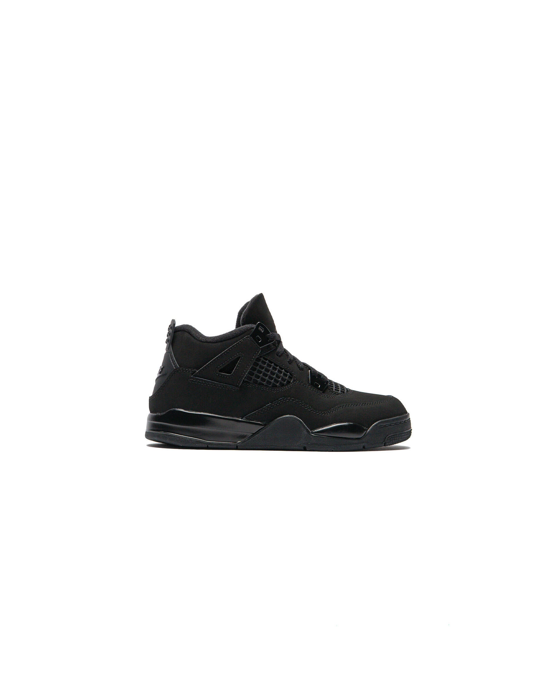 靴 AIR JORDAN 4 RETRO BLACK/BLACK-LT Air Jordan 4 Retro (PS) Black Cat | IB4388-010 | AFEW STORE